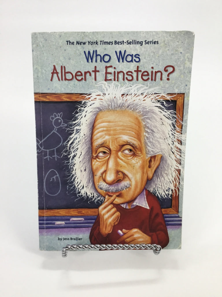 Who Was Albert Einstein Paperback Book