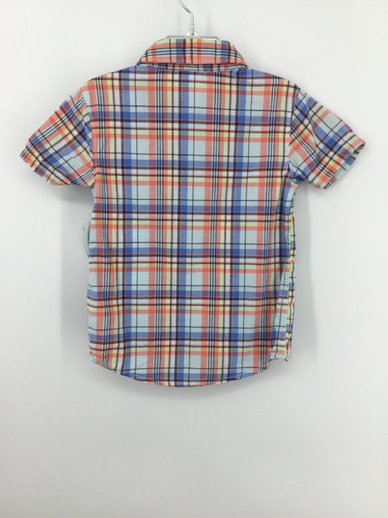 Carter's Child Size 3 Multi-Color Plaid Shirt - boys