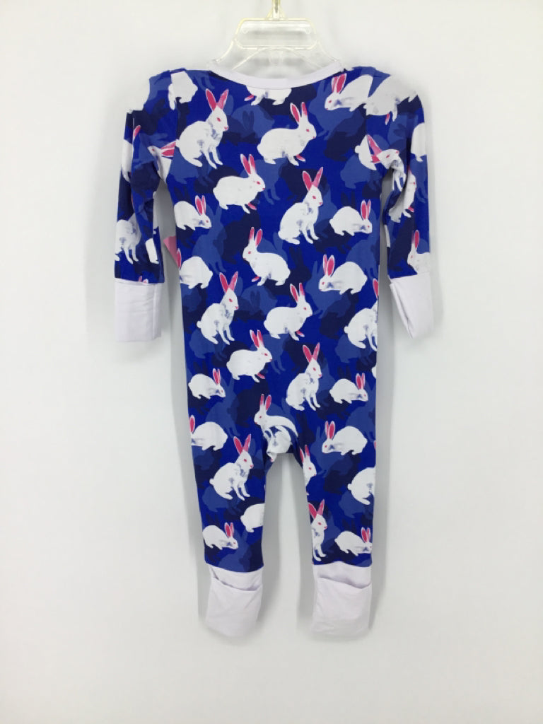 Scainf Child Size 9-12 Months Blue Pajamas - girls