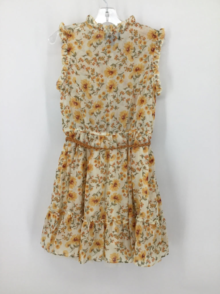 i.n. girl Child Size 12 Yellow Dress - girls