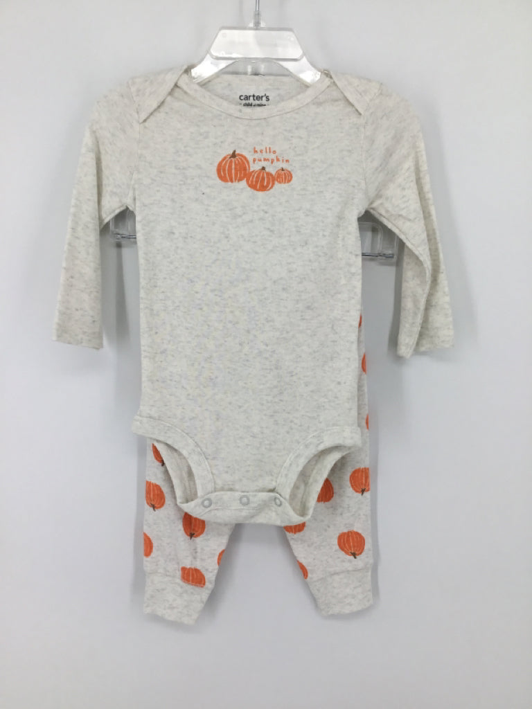 Child of Mine Child Size 6-9 Months Gray Halloween Outfit