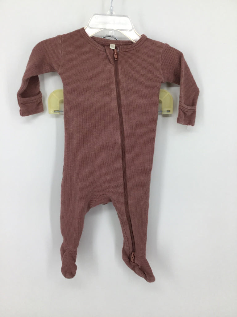Quincy Mae Child Size 0-3 Months Pink Sleepers