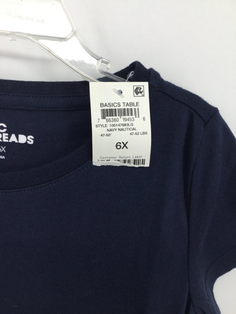 Epic Threads Child Size 6 Months Navy T-shirt - girls