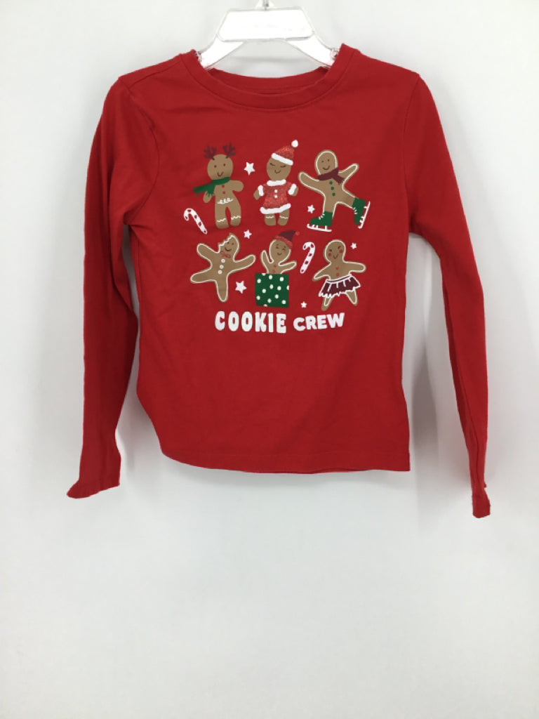 Holiday Time Child Size 4 Red Christmas T-Shirt
