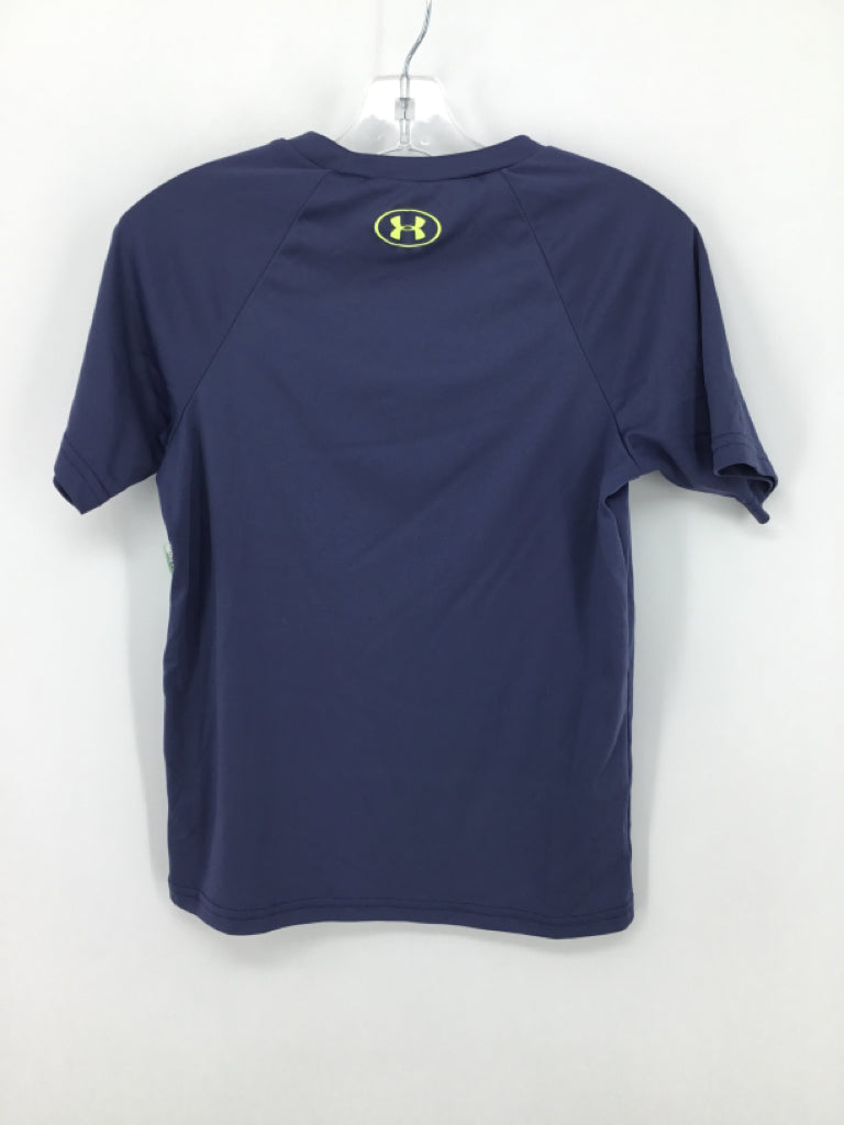Under Armour Child Size 8 Blue screen printed T-shirt - boys
