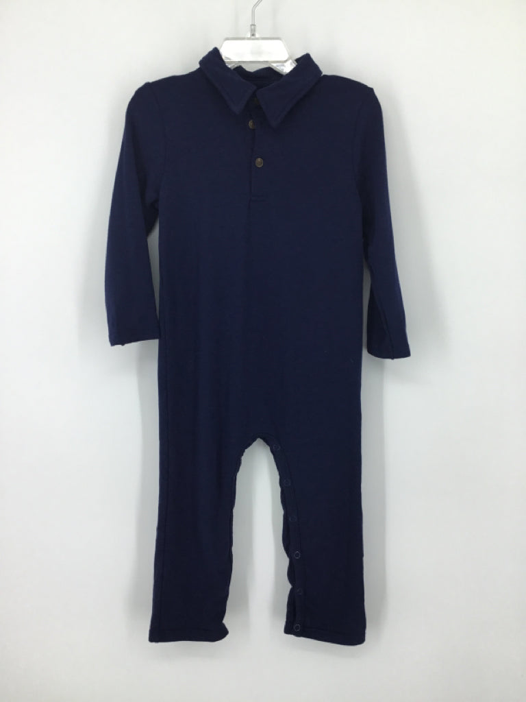 Play by Little Sleepies Child Size 18-24 Months Navy Solid Outfit - boys