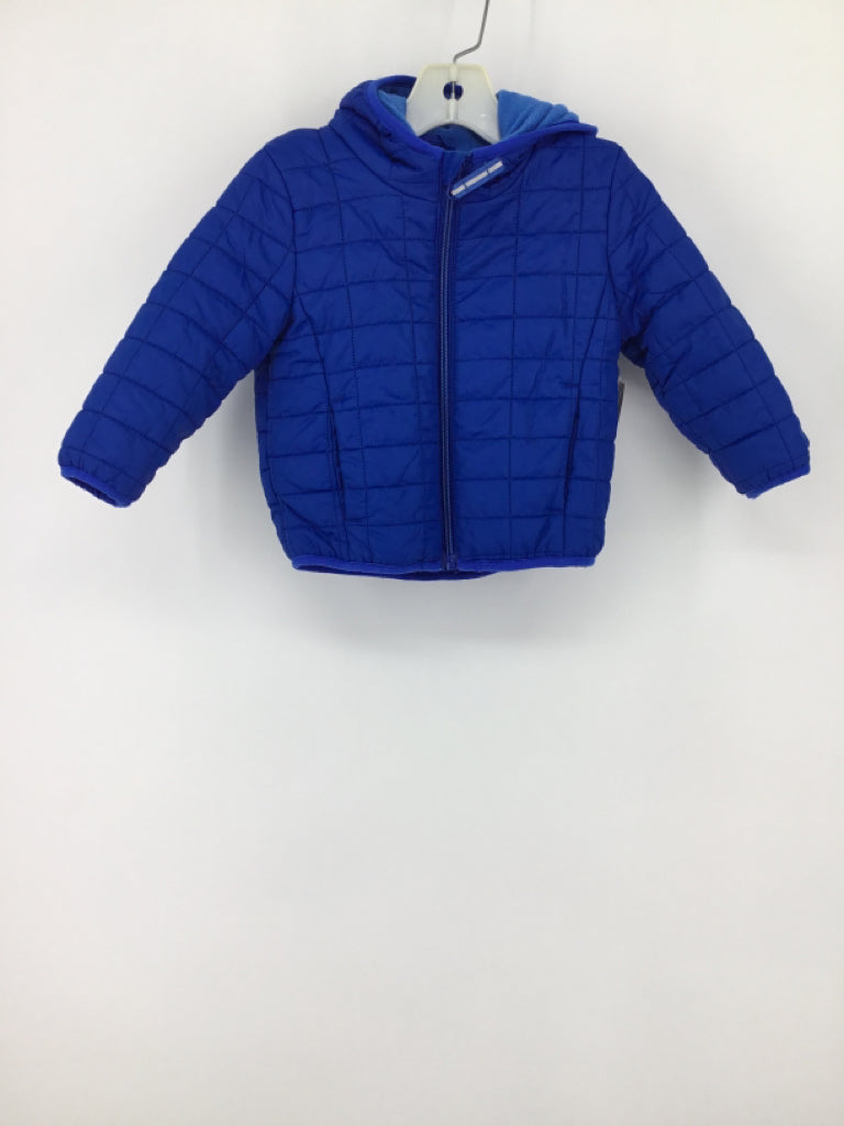 Cat & Jack Child Size 18 Months Blue Solid Outerwear - boys