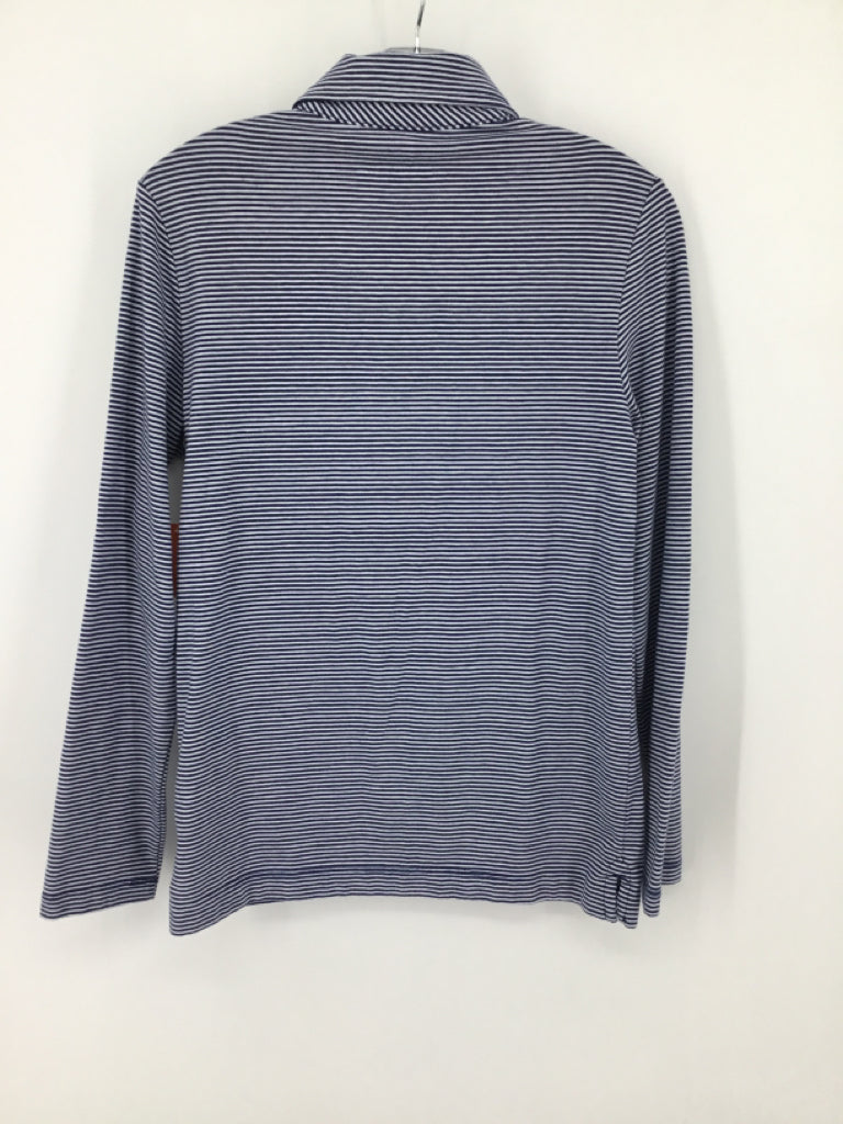vineyard vines Child Size 8 Navy Stripe Shirt - boys