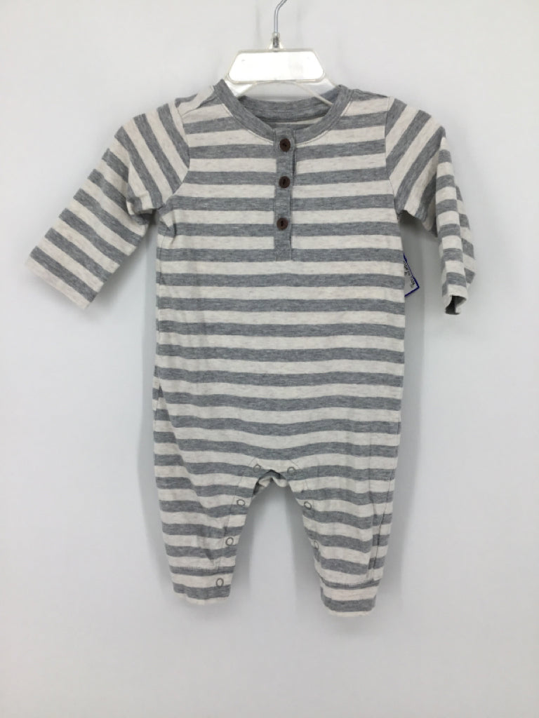 Gymboree Child Size 3-6 Months Gray Stripe Outfit - boys