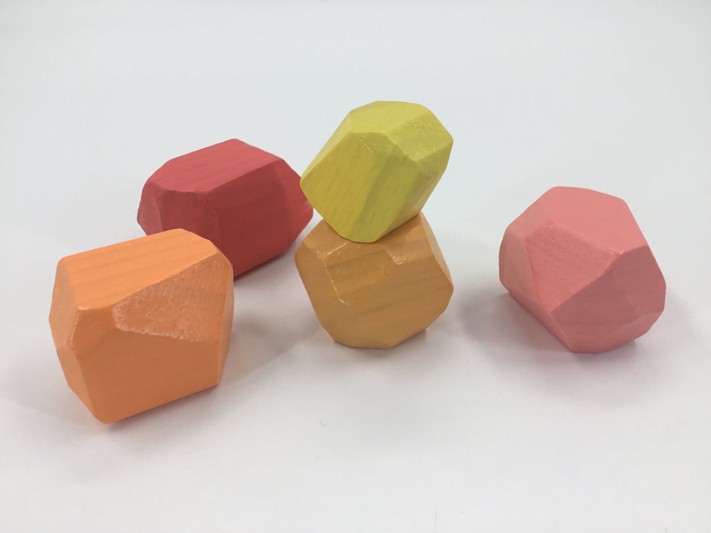 Lovevery Wood Stacking Boulders