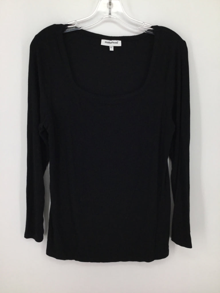 Motherhood Maternity Size L Cotton Blend Top