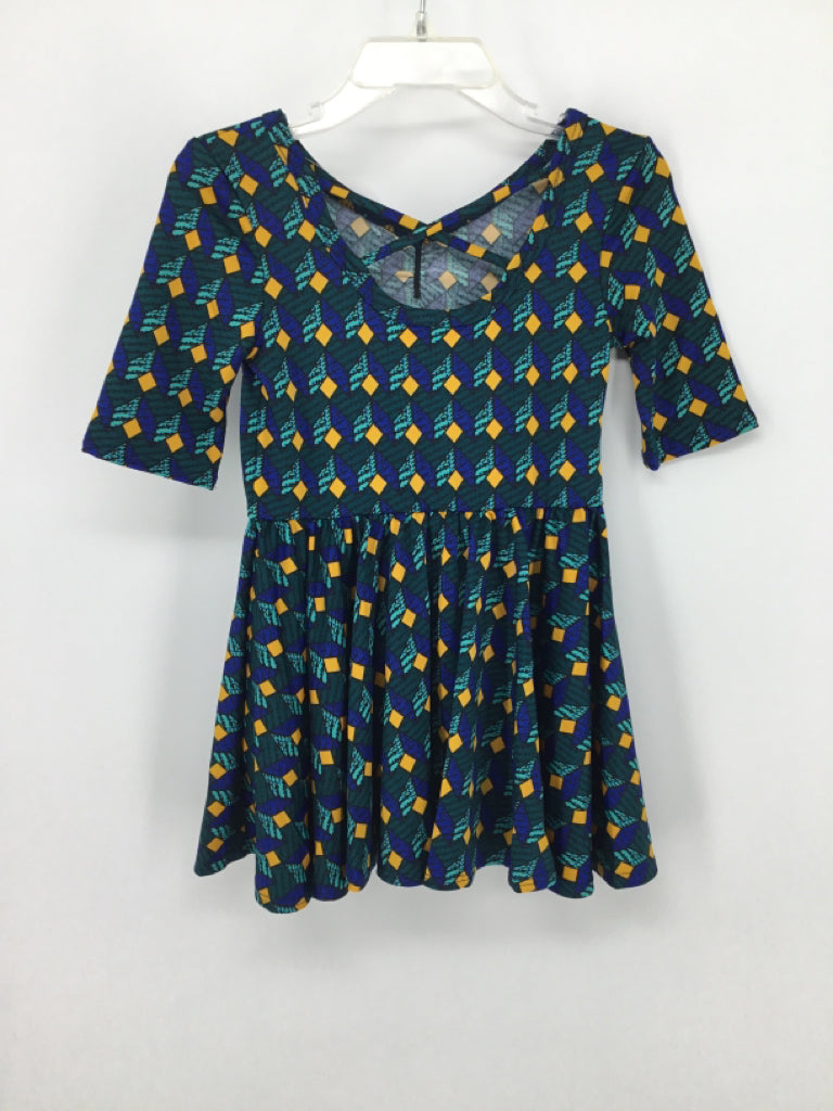 Dot Dot Smile Child Size 2 Blue Dress - girls