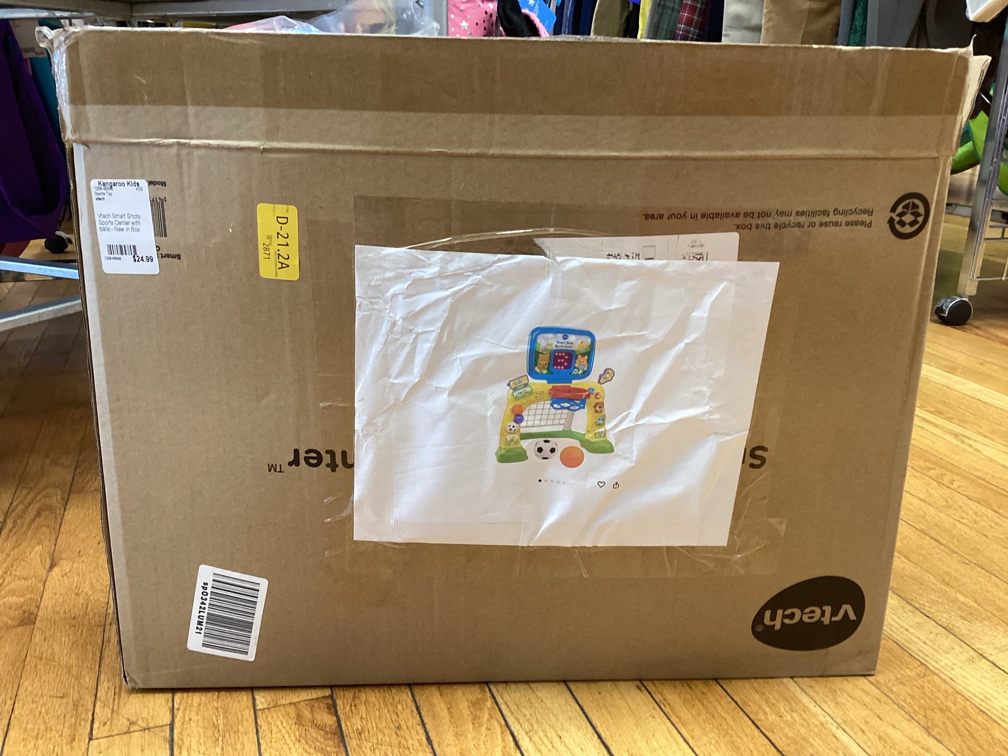 Vtech Smart Shots Sports Center with balls