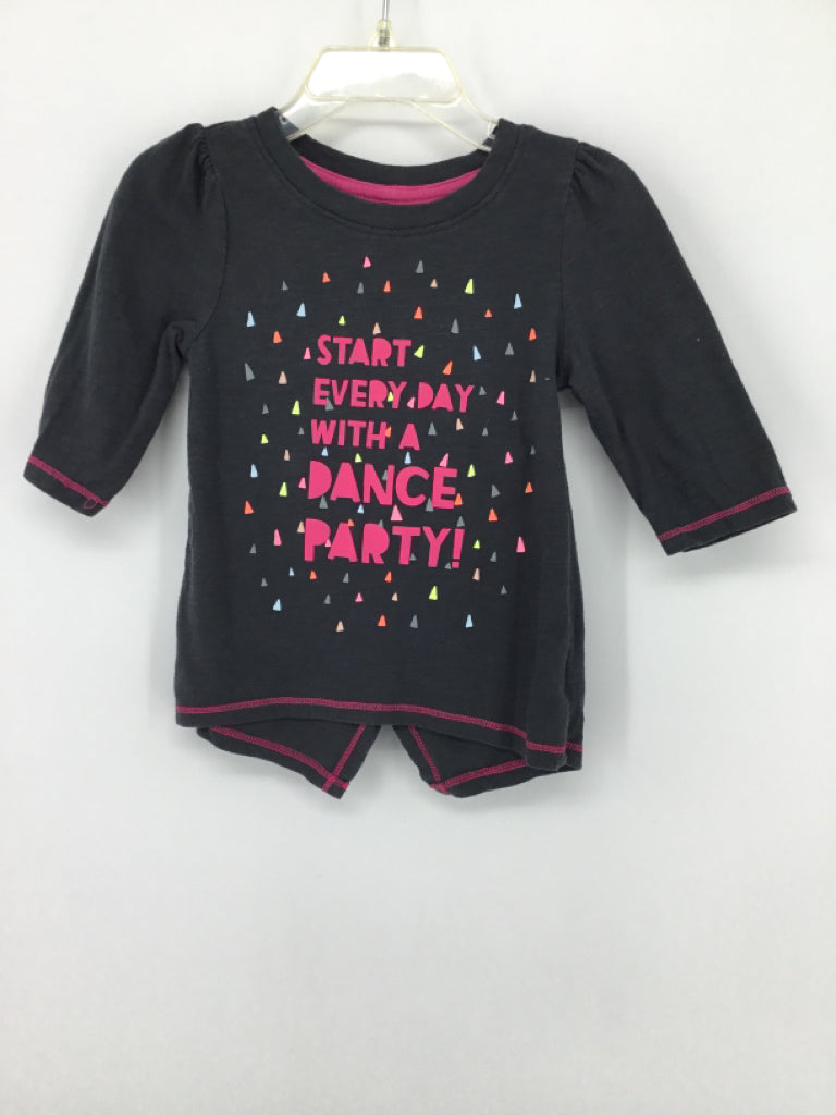 Cat & Jack Child Size 2 Gray T-shirt - girls
