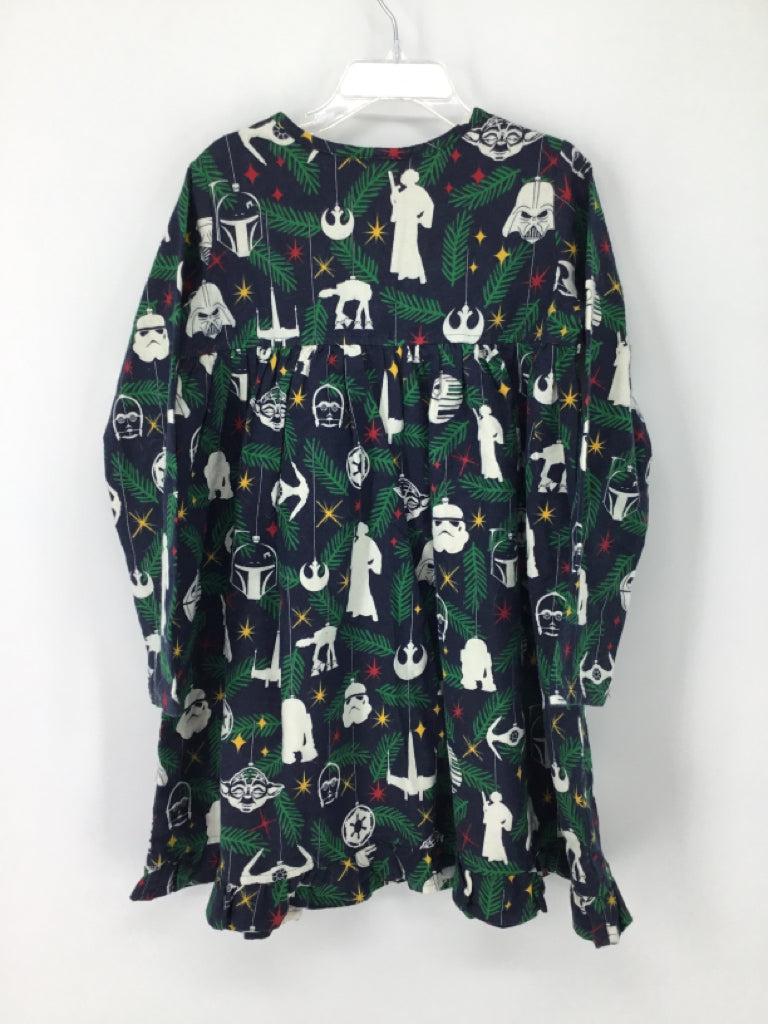 Hanna Andersson + Star Wars Child Size 4 Navy Christmas Pajamas