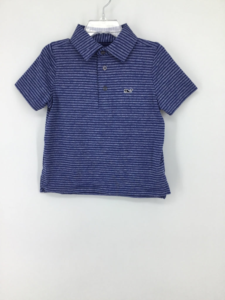 vineyard vines Child Size 3 Blue Stripe Shirt - boys