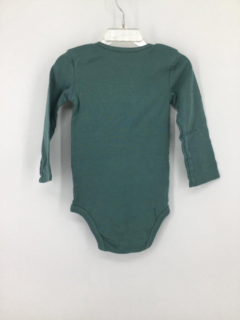 Just One You Made by Carters Child Size 24 Months Green Onesie