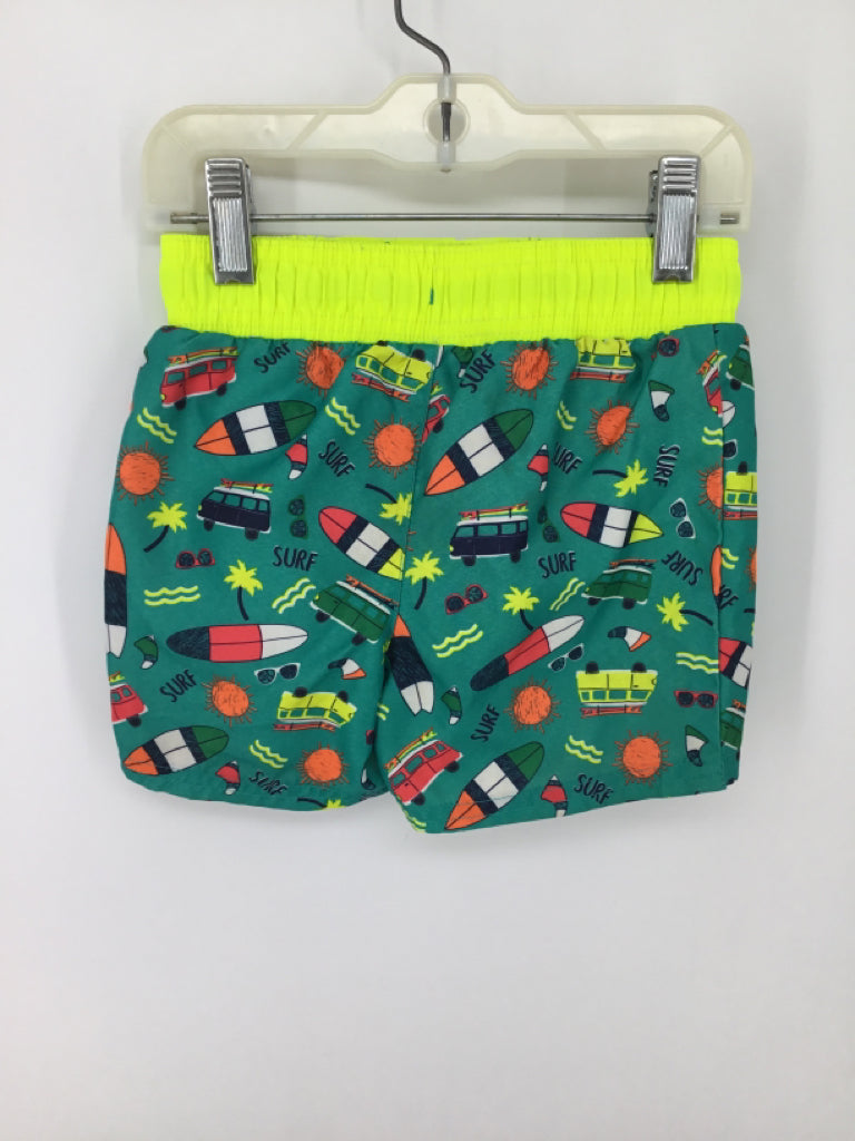 Cat & Jack Child Size 2 Green Print T-shirt - boys