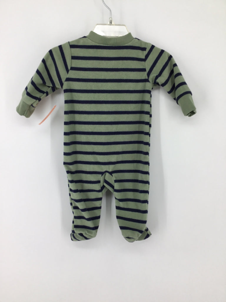 Child of Mine Child Size 0-3 Months Green Sleepers