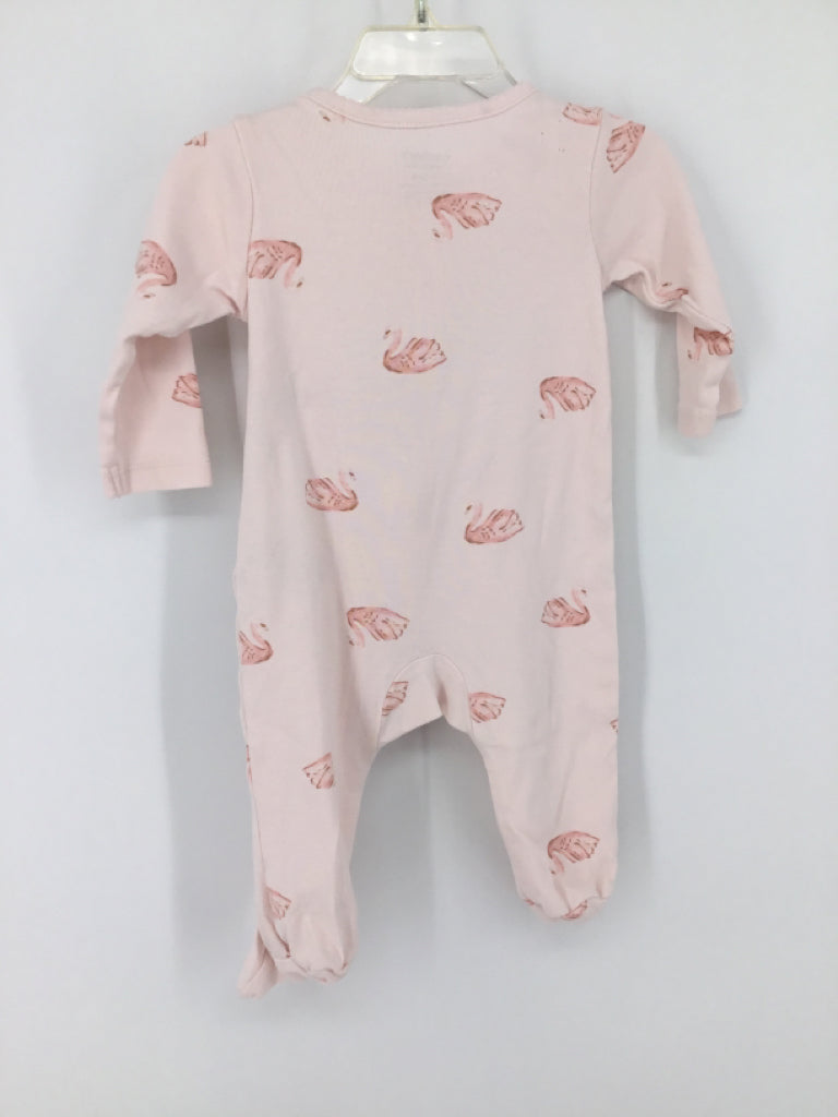 Child of Mine Child Size 3-6 Months Pink Sleepers