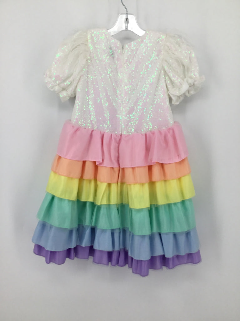 Lola & the Boys Child Size 10 Multi-Color Dress - girls