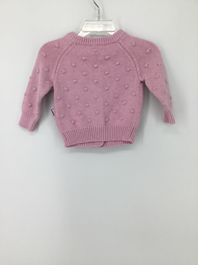 Jamie Kay Child Size 3-6 Months Pink Sweater - girls