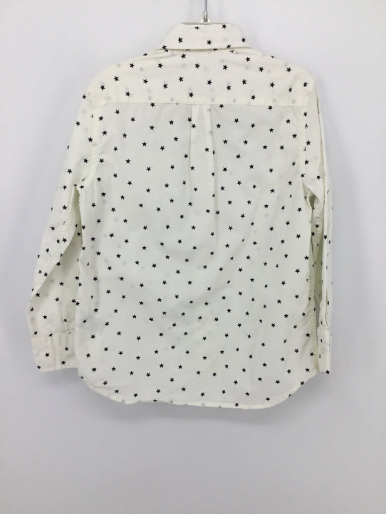 Crewcuts Child Size 4 White Stars Shirt - boys