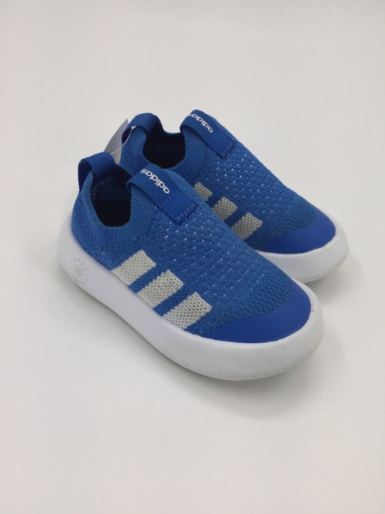 Adidas Child Size 7 Toddler Blue Sneakers