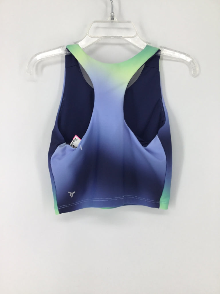 Old Navy Active Child Size 6 Blue Sports Bra - girls