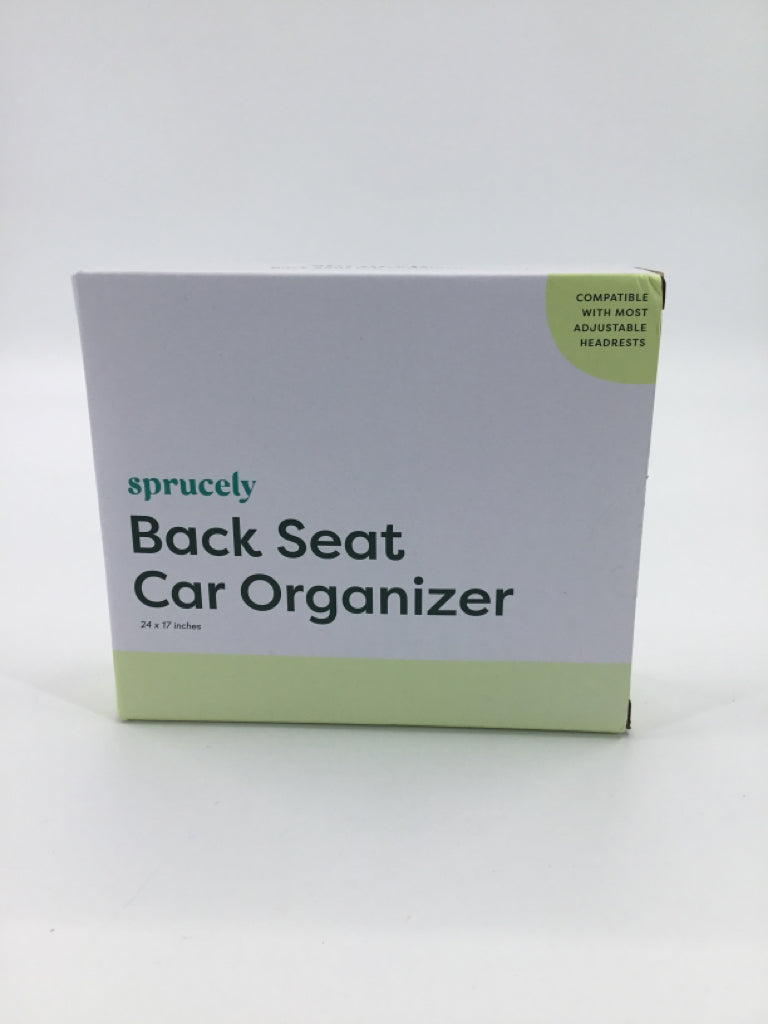 Sprucely Back Seat Car Organizer