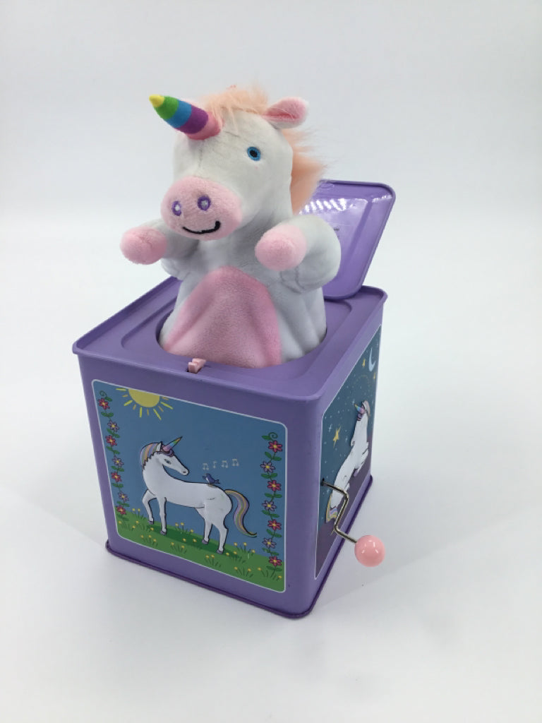 Jack Rabbit Creations Unicorn Jack in the Box