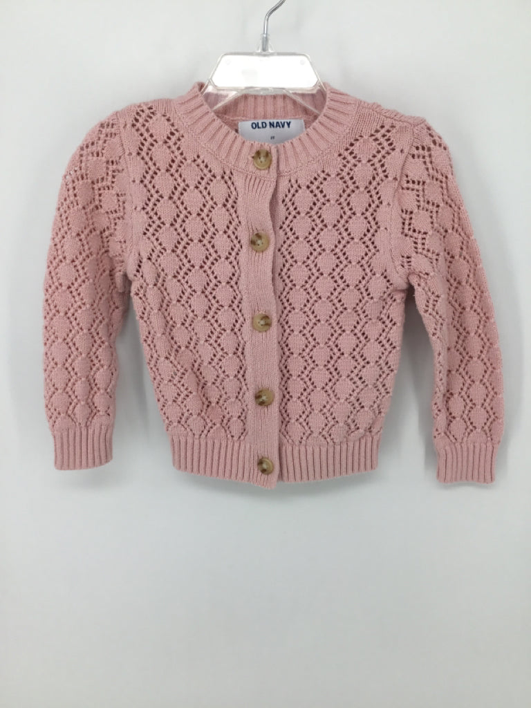 Old Navy Child Size 2 Pink Sweater - girls