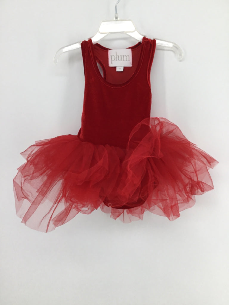 Plum Child Size 12 Months Red Dance - girls