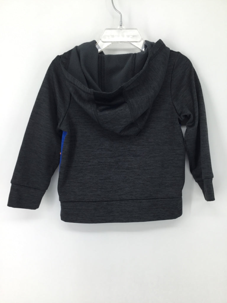 Adidas Child Size 2 Gray Solid Hoodie - boys