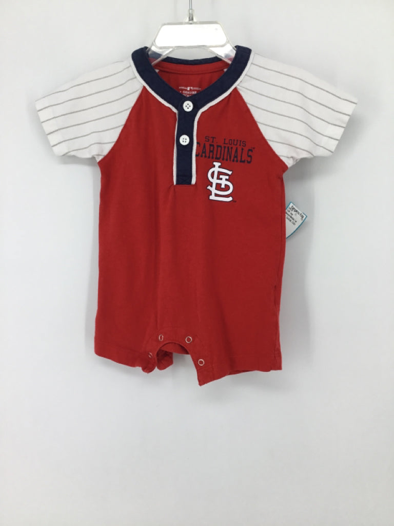 Genuine Merchandise Child Size 3-6 Months Red Cardinals Outfit - boys
