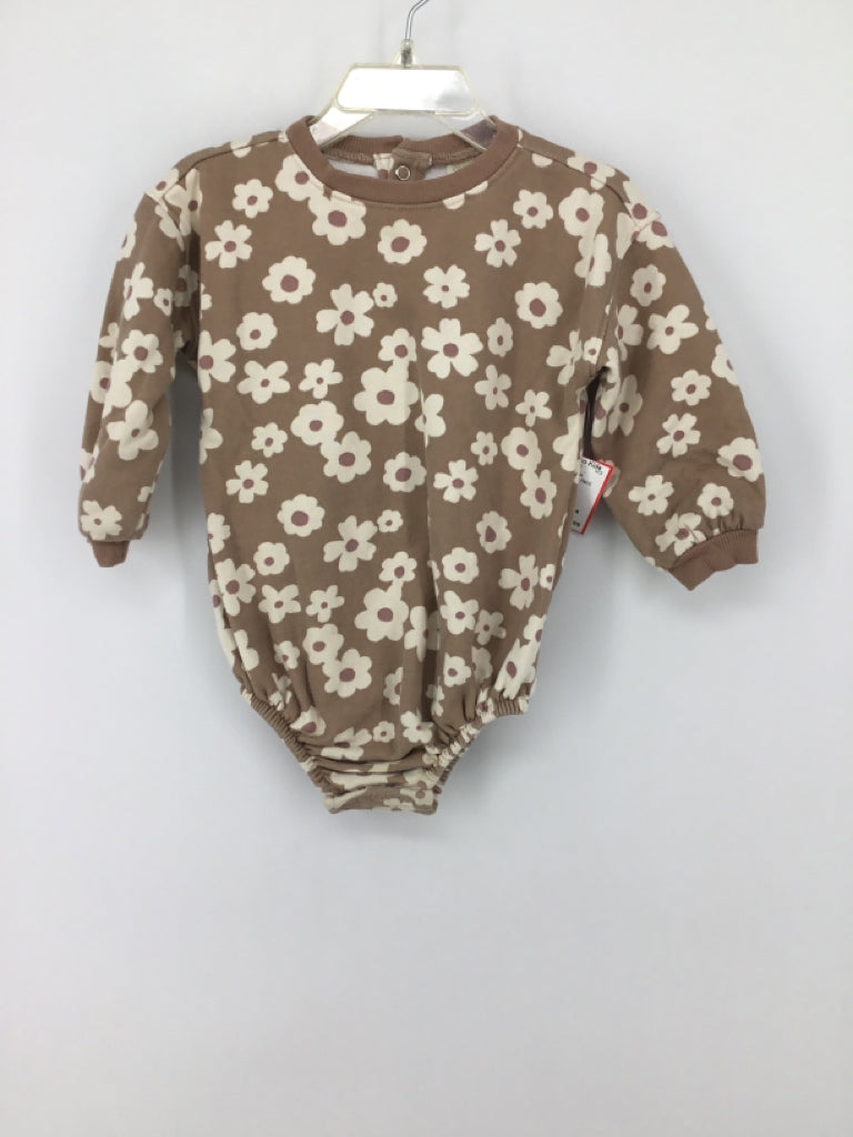 Grayson Collective Child Size 12 Months Tan Outfit - girls