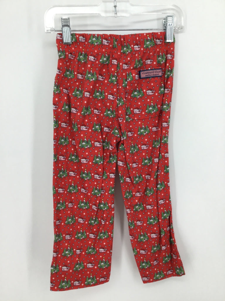 vineyard vines Child Size 4 Red Christmas