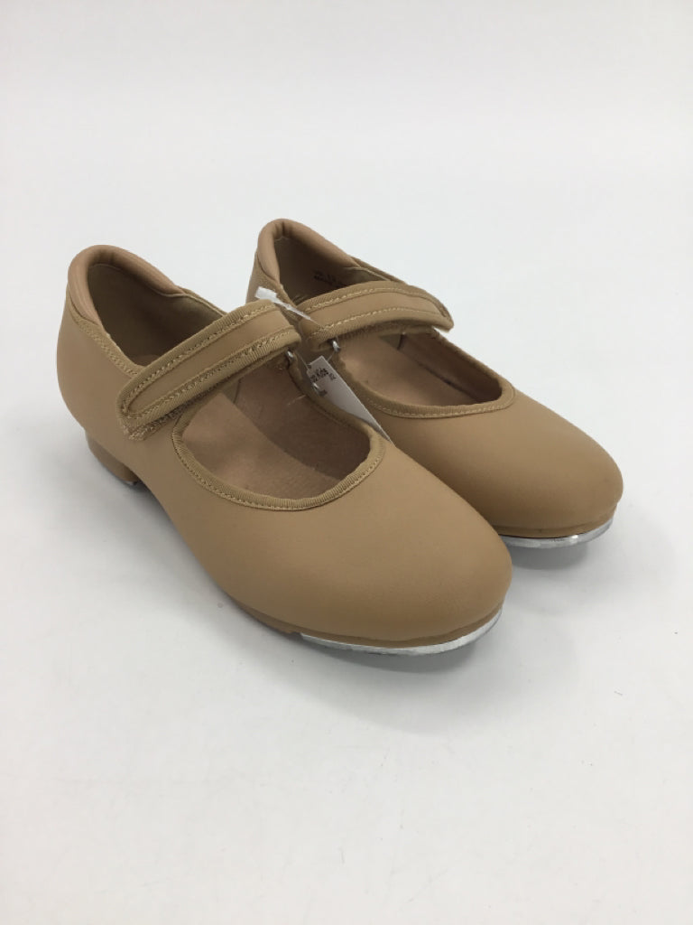 brandless Child Size 13.5 Tan Sport/Dance Shoes