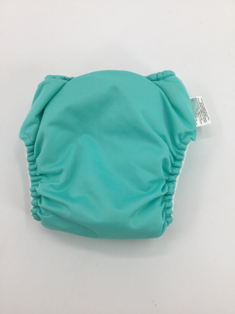 Bum Genius Child Size One Size Blue Solid Pocket Cloth Diaper
