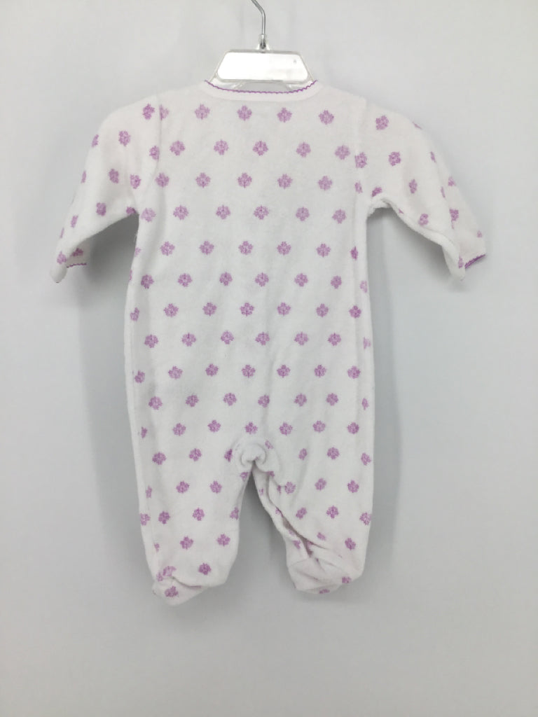 Carter's Child Size 3 Months Purple Sleepers