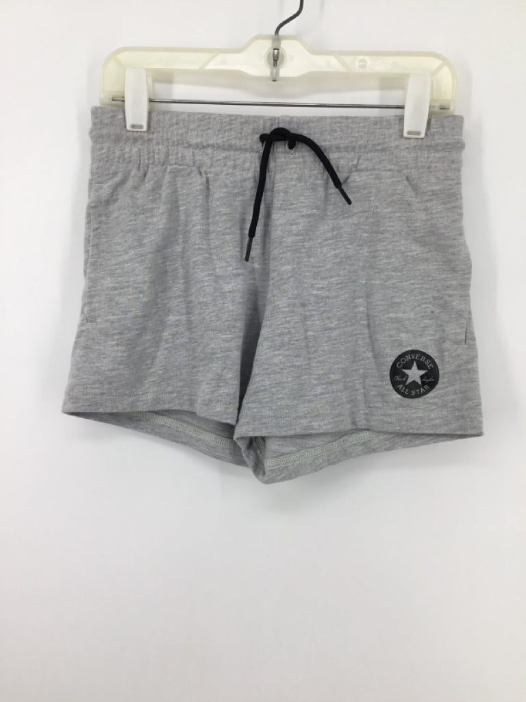Converse Child Size 12 Gray Solid Shorts - boys