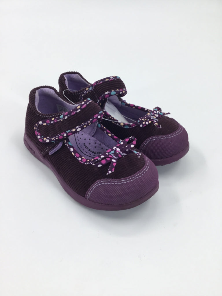 Pediped Child Size 8 Toddler Purple Dress Shoes