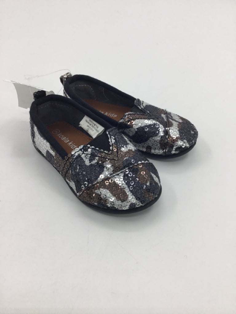 Koala Kids Child Size 5 Toddler Black Dress Shoes