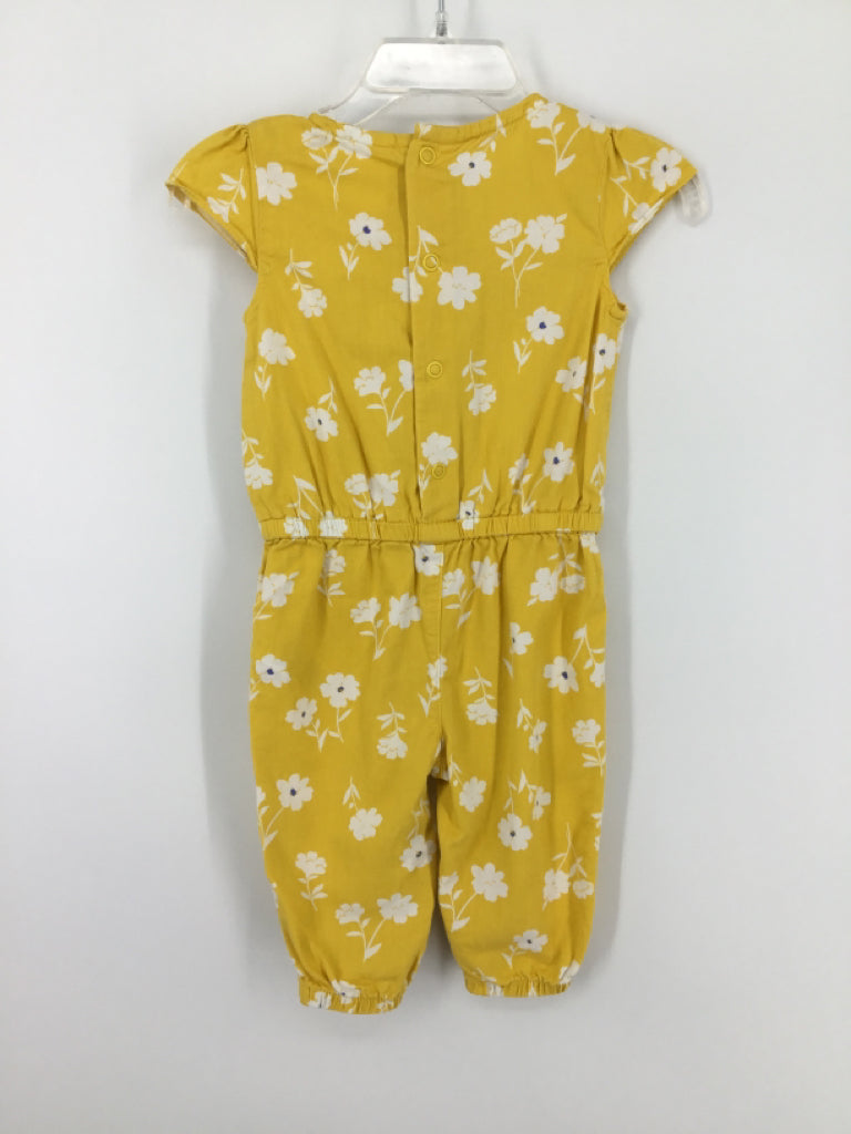 Carter's Child Size 6 Months Yellow Outfit - girls