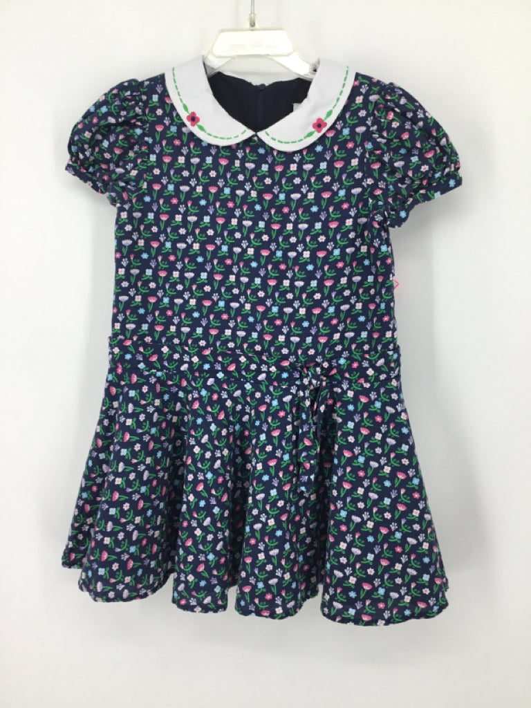 Florence Eiseman Child Size 4 Navy Dress - girls
