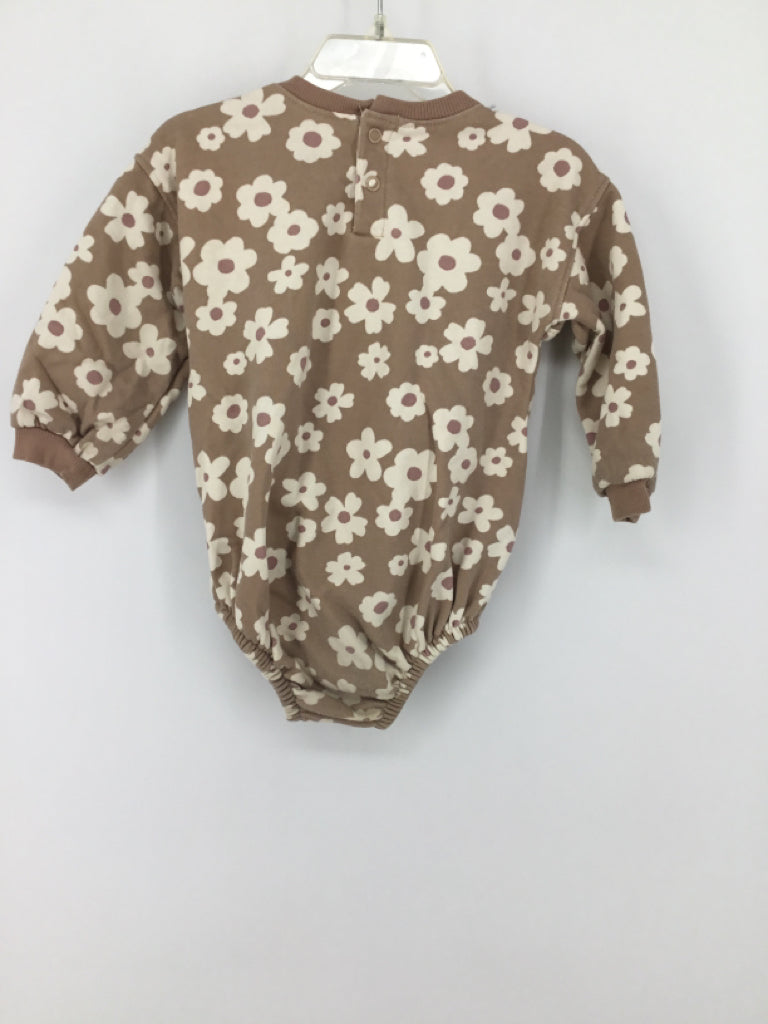 Grayson Collective Child Size 12 Months Tan Outfit - girls