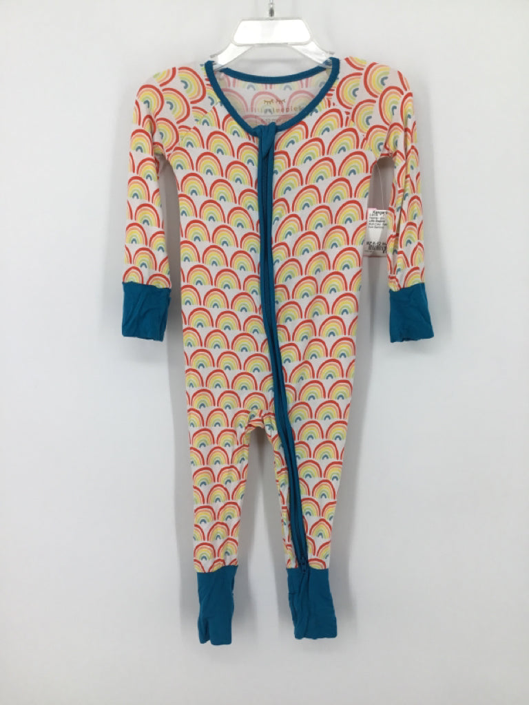 Little Sleepies Child Size 6-12 Months Multi-Color Pajamas - girls