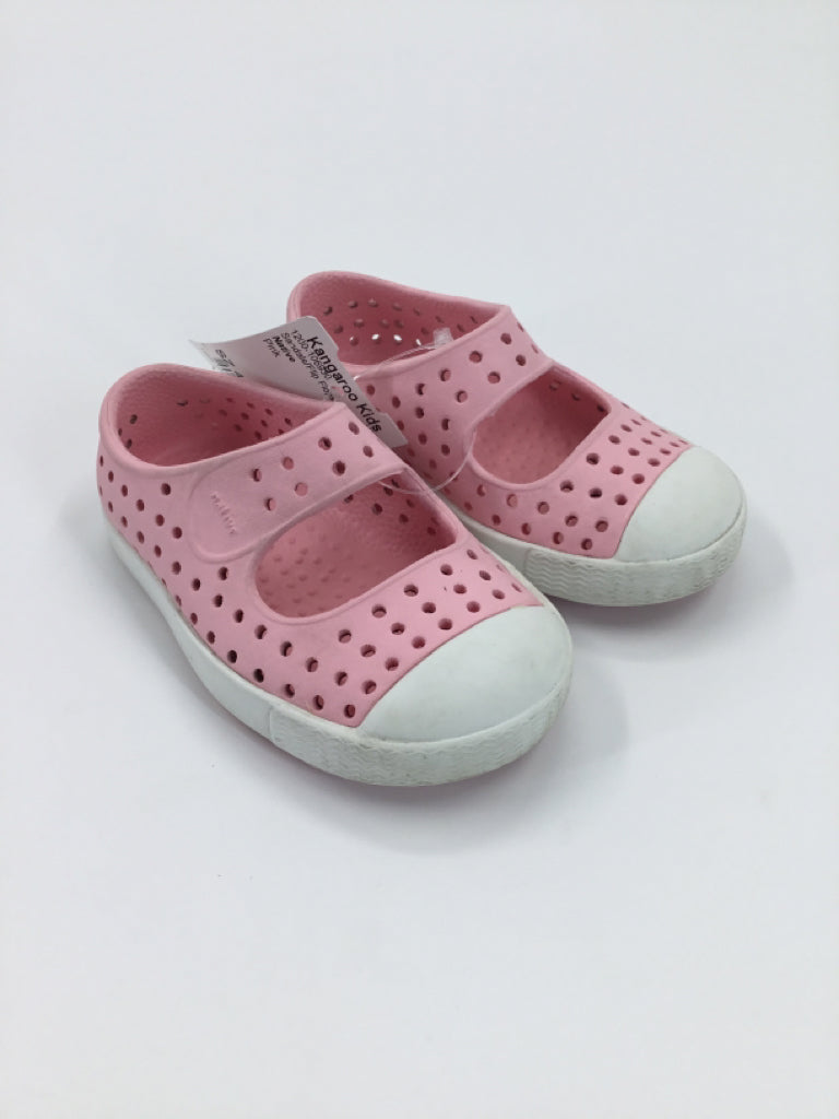 Native Child Size 4 Toddler Pink Sandals/Flip Flops