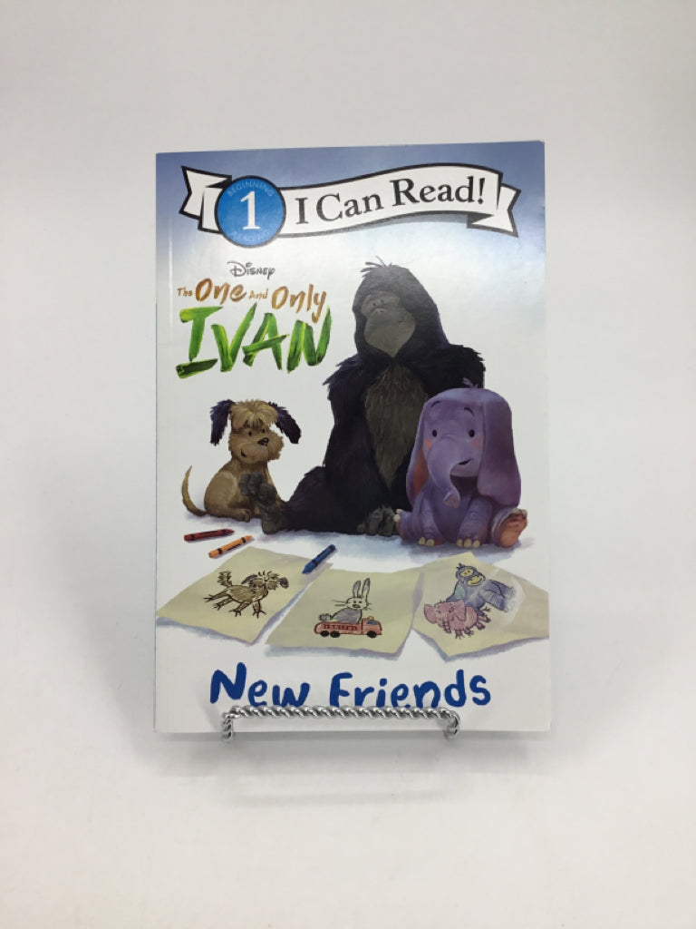 The One and Only Ivan New Friends Paperback Book