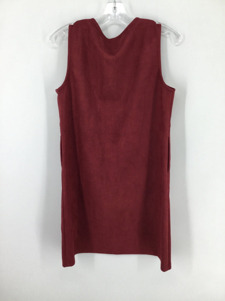 Poper Crane Child Size 8 Red Dress - girls